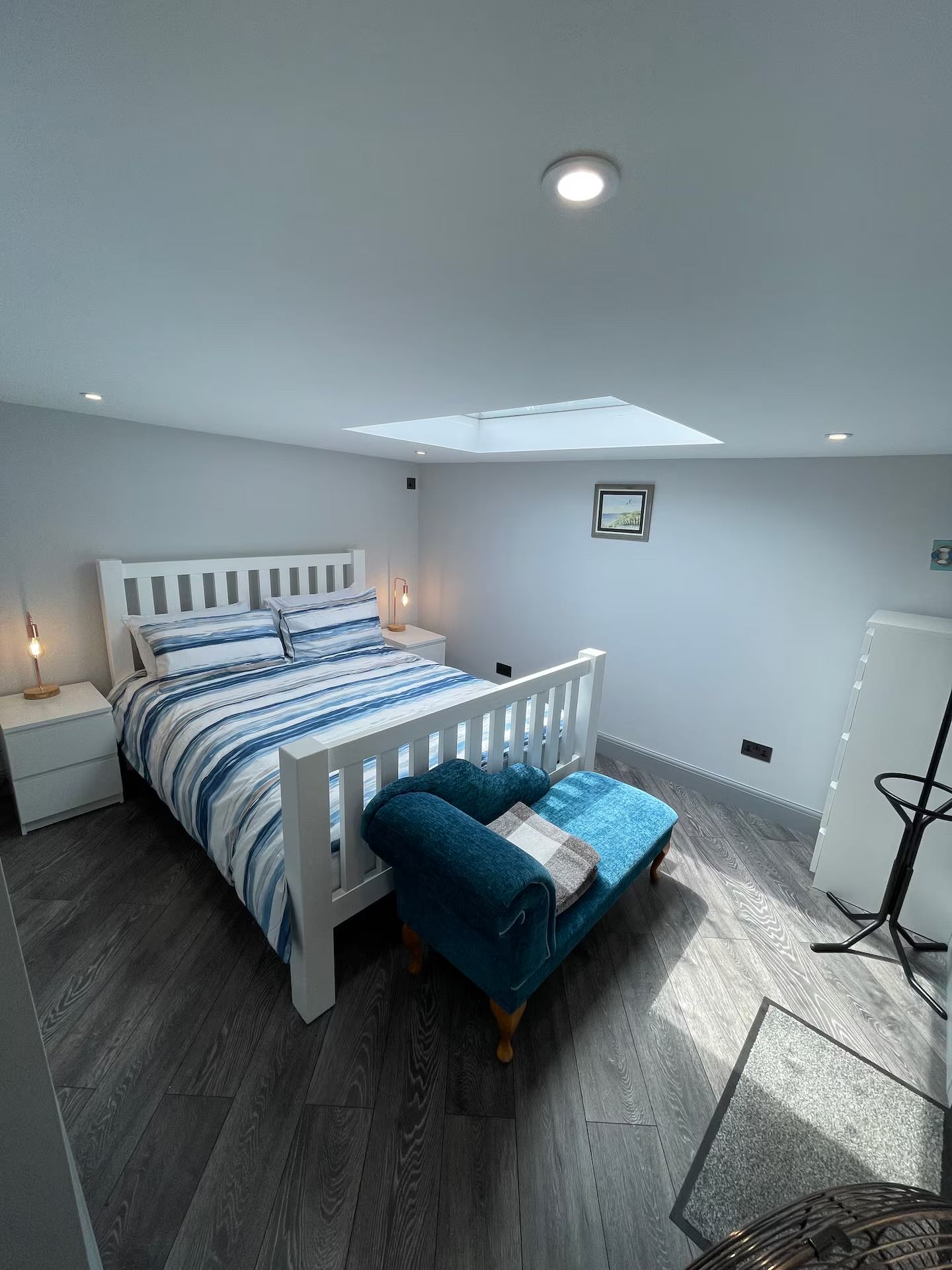 Bedroom with Skylight