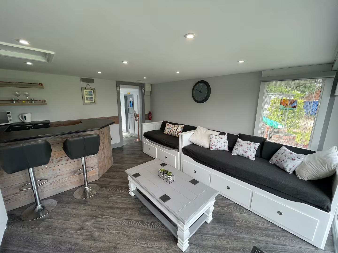 Living Area with Sofa Bed